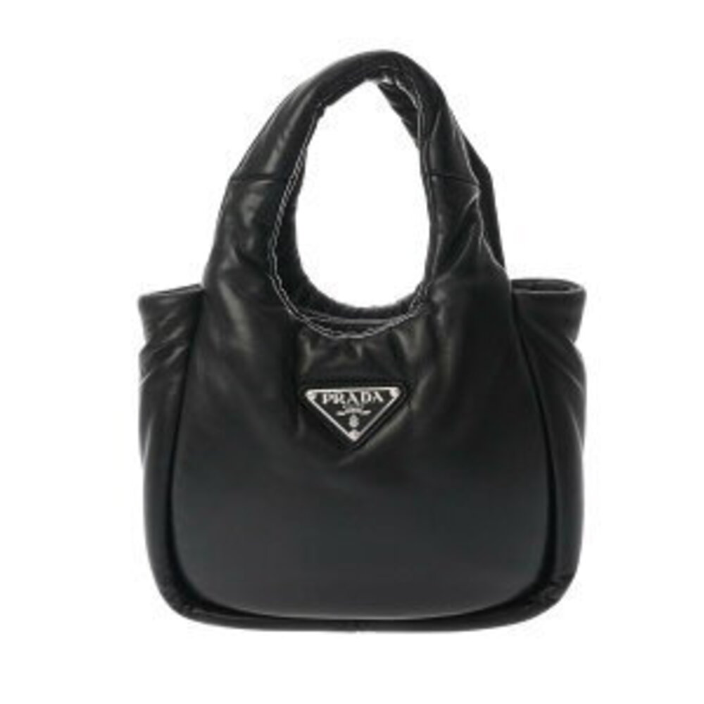 Prada Handbag Black Nappa Leather Bag